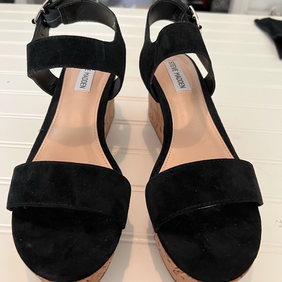 Steve Madden Shoes - Size 8.5 Steve Madden wedges. Worn 1 time